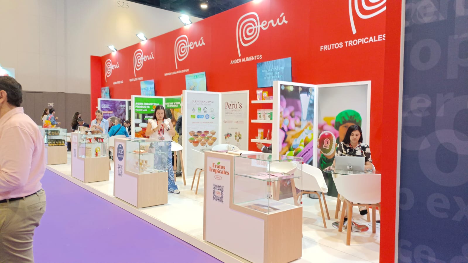 Multi brand pavilion stand fabrication Gulfood Dubai